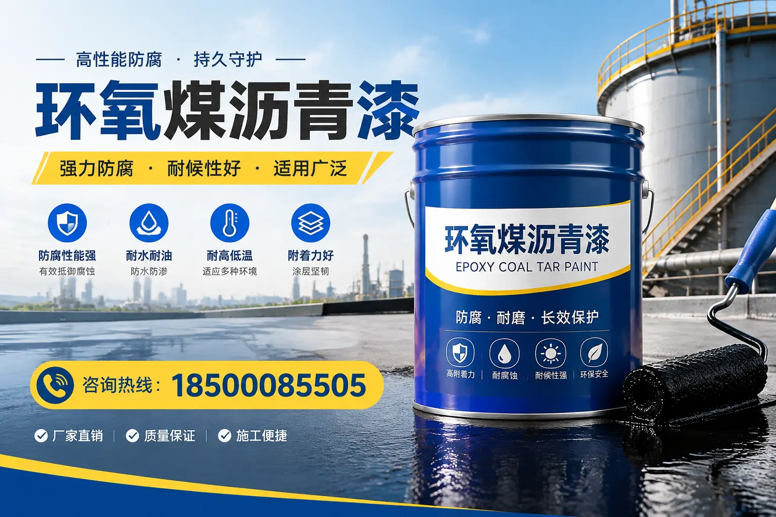 环氧煤沥青漆的储存与运输注意事项，白沙企业须知