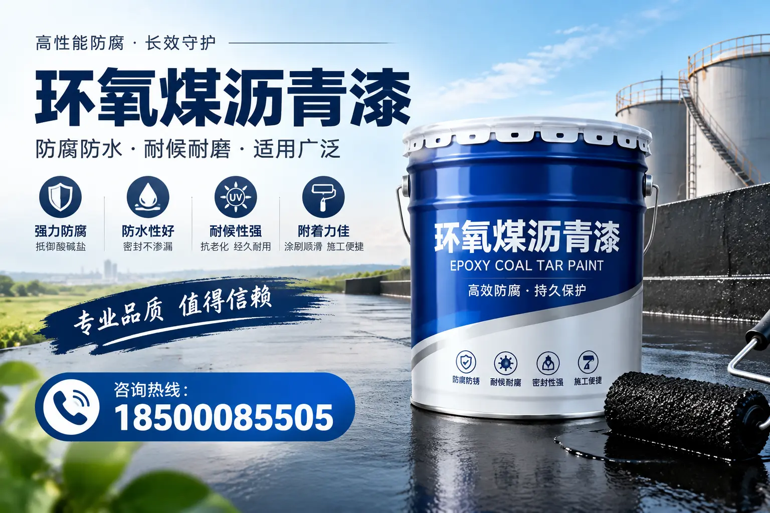环氧煤沥青漆与油漆的区别，白沙消费者最关心的问题